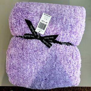 Vera Bradley NEW Palm Floral Fleece Throw Twin Blanket 50 x 80